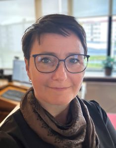 Mynd af Þórunni Halldórsdóttur leiðbeinanda námskeiðs