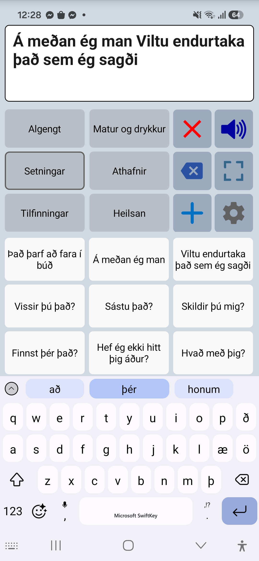 Speech Assistant tjáskiptaforrit